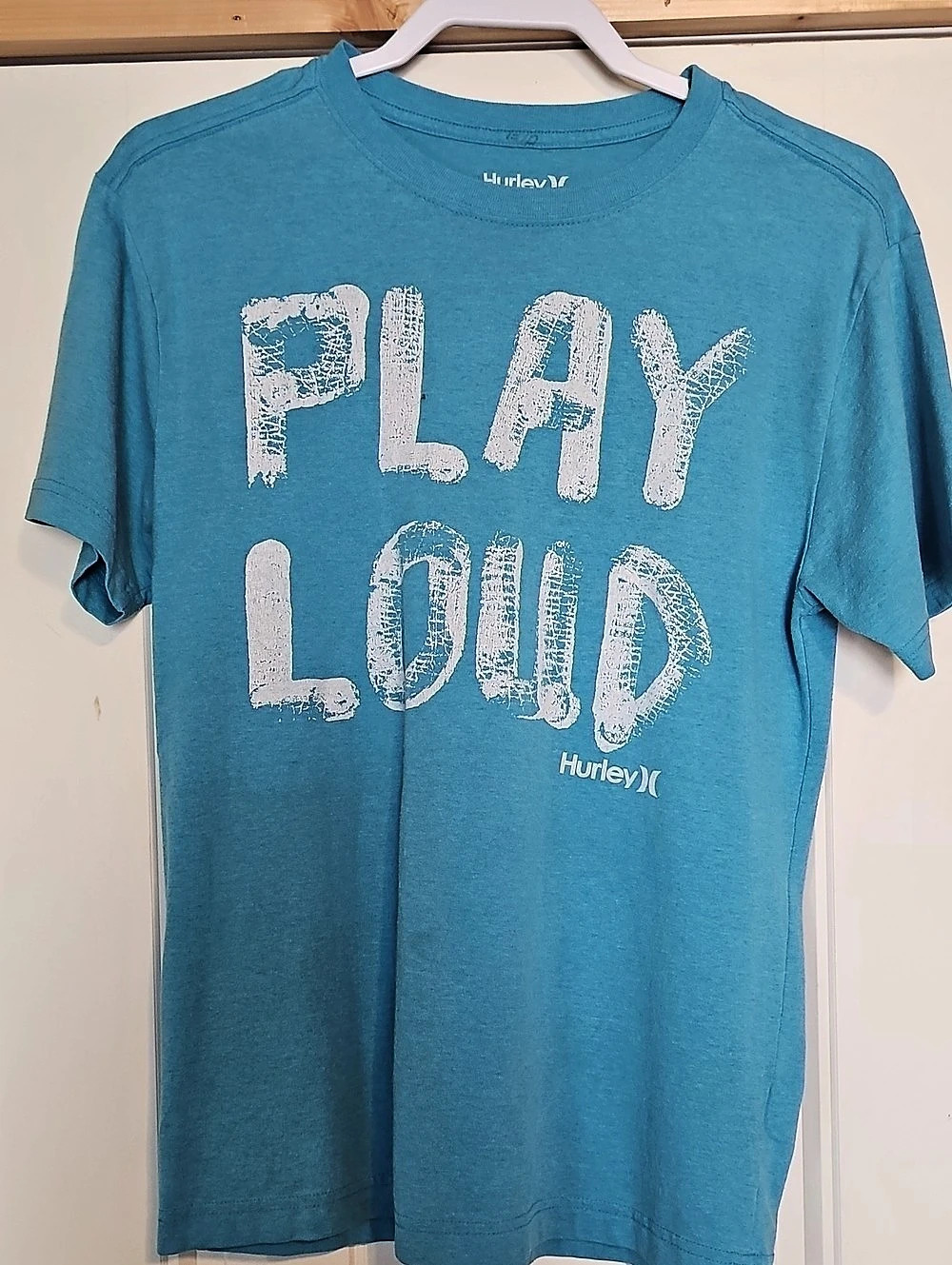 Hurley Graphic Short Sleeve Tee in Blue